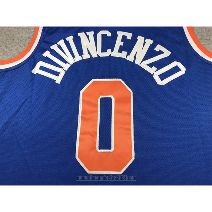 Camiseta New York Knicks Donte Divincenzo #0 Icon Azul